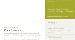 Desktop Screenshot of kloster-frenswegen.de
